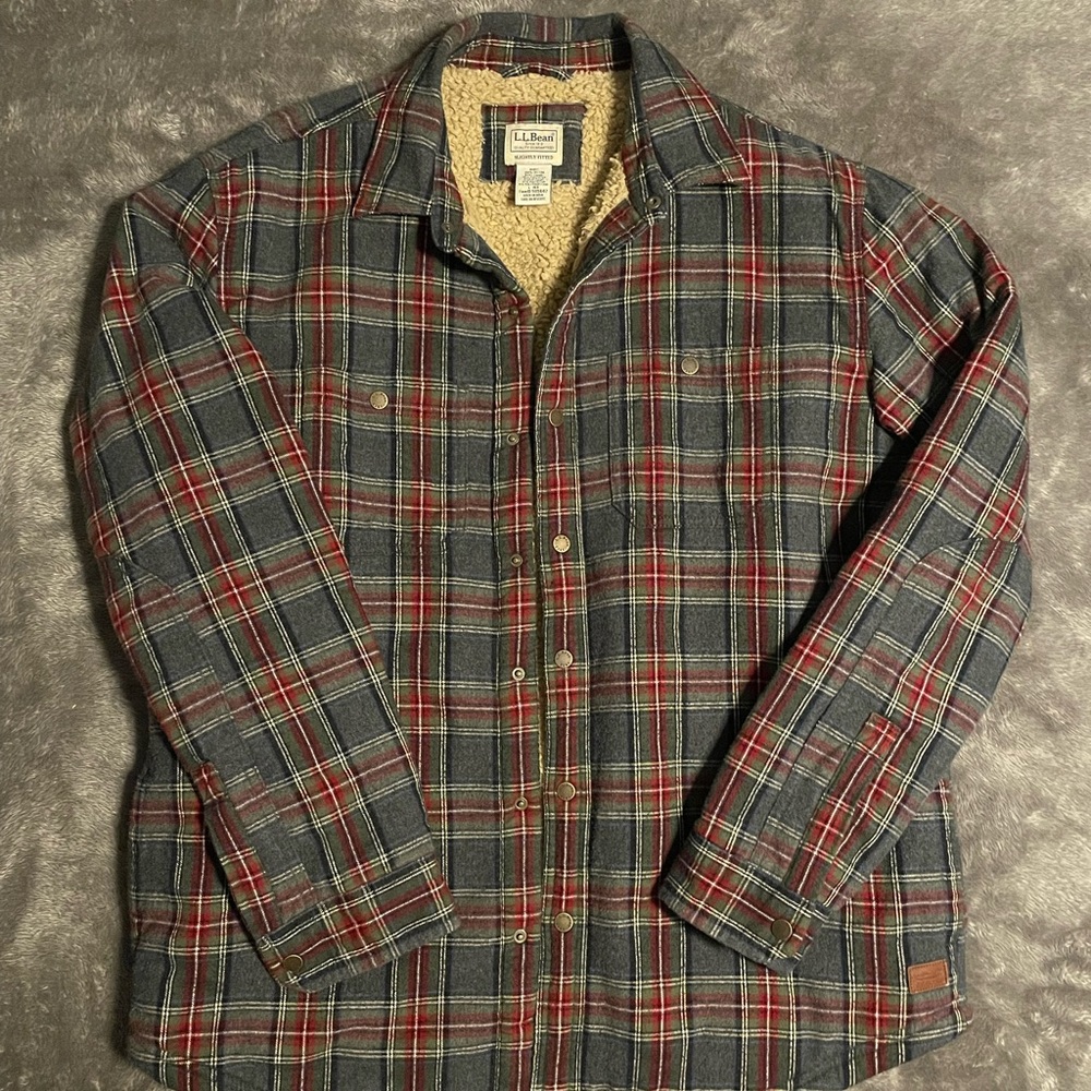 LL Bean Flannel Jacket
